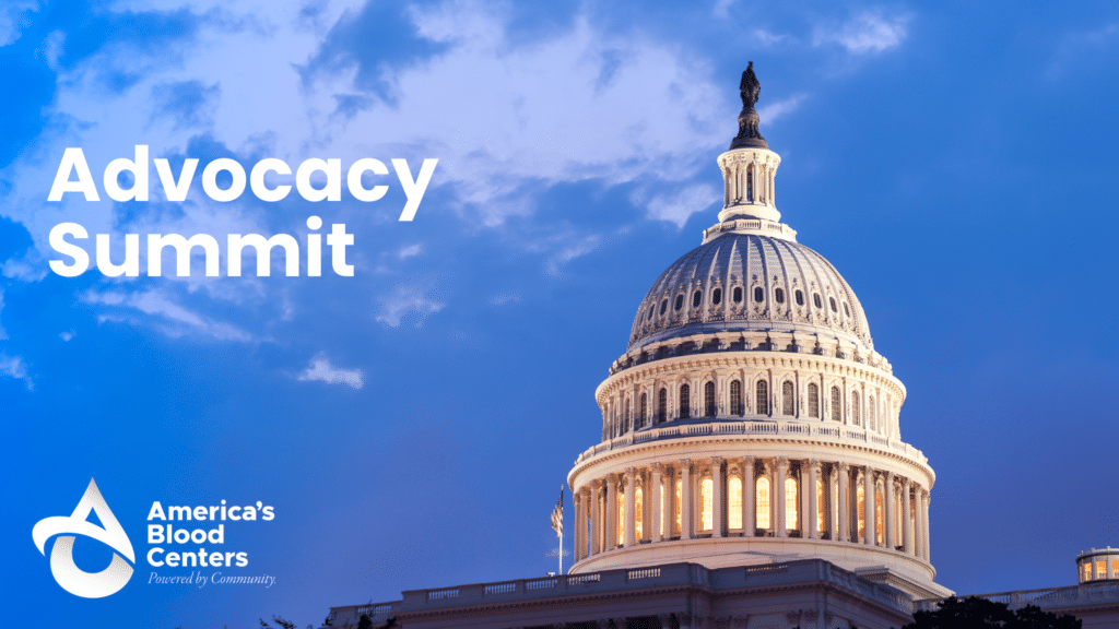 2026 Advocacy Summit - America's Blood Centers