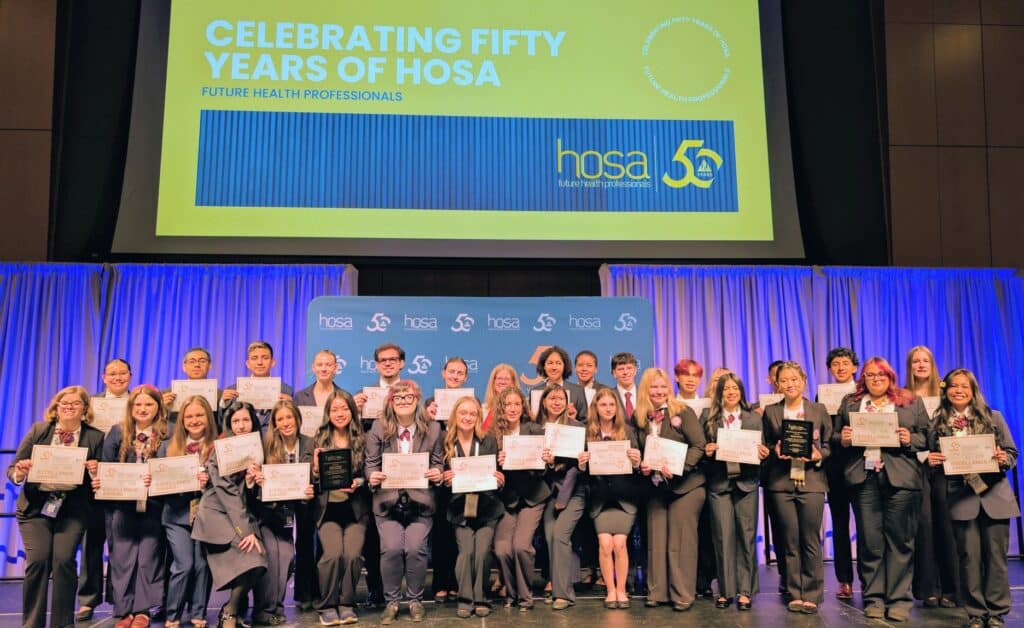 HOSA Students Honored