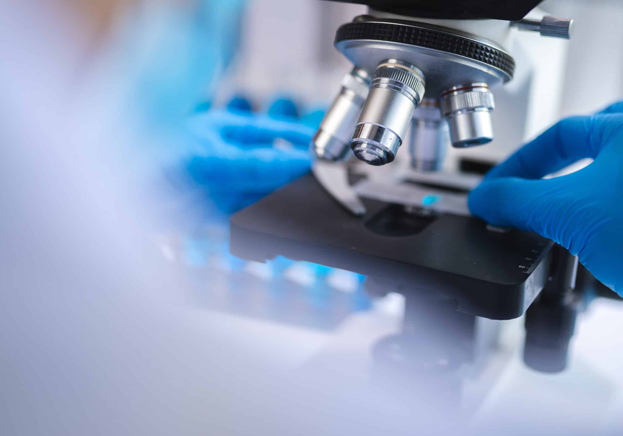 Health care researchers working in life science laboratory, medical science technology research work for test a vaccine, coronavirus covid-19 vaccine protection cure treatment